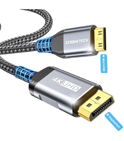 Amazon | DisplayPort HDMI 変換ケーブル オス-オス【逆方向に非対応