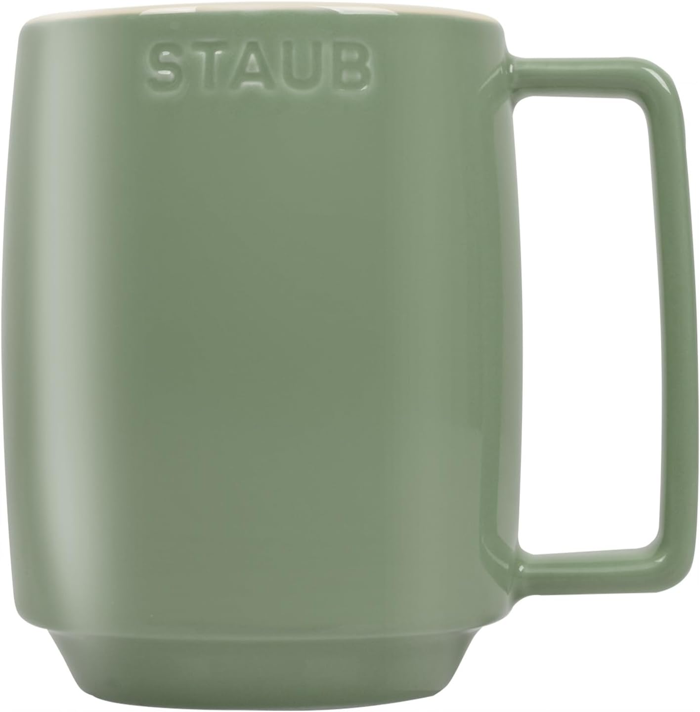 staub ストウブ 「スタッキングマグ L ユーカリ 475ml 」 セラミック マグ マグカップ カップ 大容量 陶器 電子レンジ対応 【日本正規販売品】 Ceramic Stacking Mug Z1029-092
