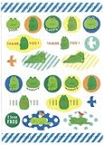 デコレ concombre マスキングステッカー FROG