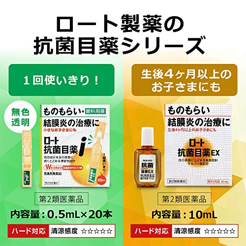 Rohto ANTIBACTERIAL Medicated Eye Drops For Conjunctivitis 10mL
