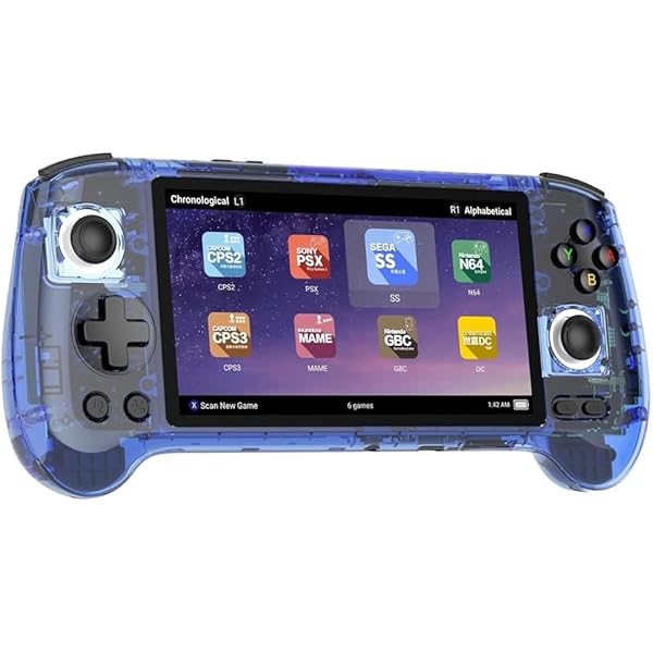 ほぼ新品 Anbernic RG556 クリアブルー  128GBSDカード付 Anbernic RG556 Handheld Game Console – litnxt