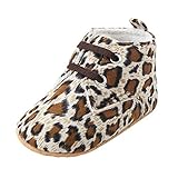 Tortor 1bacha(JP)　ベビーシューズ　ベビー　男の子　ひょう柄　ファーストシューズ　女の子　赤ちゃん　柔らかい　秋冬　ベビー靴　防寒　ルームシューズ　歩行練習　出産祝い　プレゼント　10