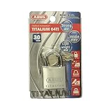 ABUS(アバス) TITALIUM南京錠 30mm 3本キー BP64TI30KD 00721287