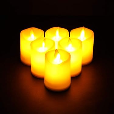 LEDキャンドル 10個セット イエロー Amazon | YINING キャンドルライト LED 蝋燭 クリスマス