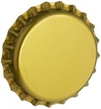 RiteBrew - Gold Oxygen Absorbing Bottle Caps - 144 pcs [並行輸入品]