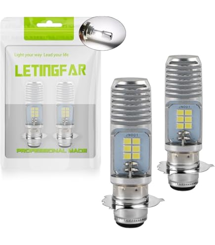 Amazon | P15D-25-3 バイク LED ヘッドライト PH8 バルブ Hi/Lo AC/DC