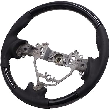 大特価 自動車用 ハンドル ハート型 ステアリングホイール カーボン調 ブラック add_1_1647676809.jpg