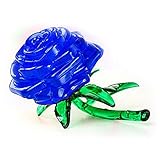 Greensun TM DIY Lovely Piscesローズ3dクリスタルパズル3d FurnishブルーローズキューブIQガジェットジグソーパズルfor Children Toyギフト