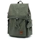 最新改良 帆布 リュックサック キャンバス リュック メンズ バックパック 大容量 撥水 アンティーク調 カジュアル アウトドア デイパック