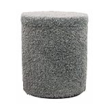 ドウシシャ 収納スツール 「くるり」 ハイタイプ 幅37×奥行37×高さ42.5cm 無地 グレー KSH35-MGY