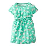 Carter's DRESS ベビー・ガールズ カラー: グリーン
