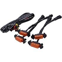 Amazon | CustomDivine LED グリル マーカー 4連 セット トヨタ用