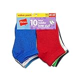 Hanes男の子幼児用ローカット10枚パック
