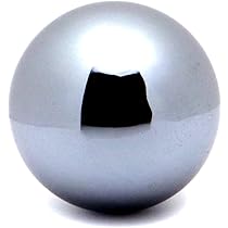 Amazon.co.jp: [GOLD STONE] テラヘルツ鉱石 丸玉 直径 約50mm 台座