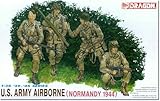 プラッツ ドラゴン 1/35 WW2 アメリカ 空挺部隊 ノルマンディ 1944 プラモデル DR6010 (人・動物)