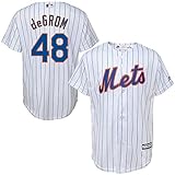 ジェイコブ・デグロム# 48ニューヨーク・メッツYouthホームCool Base Player Jersey (ユースXL 18 )