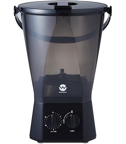 Amazon.co.jp: 小型 バケツ 洗濯機 [抗菌仕様] ホワイト 予洗い 事前