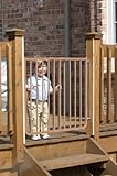 Cardinal Gates Outdoor Child Safety Gate, Brown by Cardinal Gates [並行輸入品]
