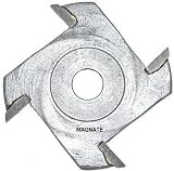 Magnate 4208 Slotting Cutter Router Bits - 5/16 Bore - 7/32 Kerf; 4 Wing; 5/16 Bore by Magnate