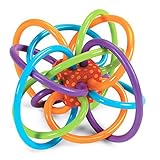 Tonsee Winkel Rattle and Sensory Teetherアクティビティおもちゃ