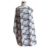 Minene Poncho Nursing Shawl (Black Flowers) by Minene