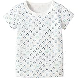 コンビミニ 半袖Tシャツ(星とロゴ) 90 ブルー