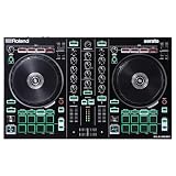 Roland ローランド DJコントローラー DJ-202 Serato DJ対応 PCDJ TR-909/TR-808/TR-707/TR-606のサウンドを搭載 マイク入力端子搭載 ポータブル 小型