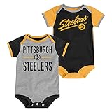 ピッツバーグスティーラーズDescendant 2パックボディースーツOnesie Set