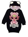(マイファーストヒステリック) MY FIRST HYSTERIC エンジェルコット裏毛 Teddy miniスウェットワンピース 80cm ブラック