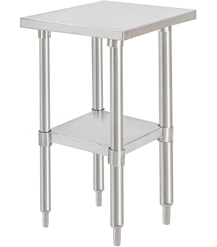 Amazon.co.jp: ステンレス 作業台 業務用 調理台 厨房 450×450×800 板
