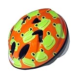 TETE　 幼児・子供用ヘルメット軽量モデル　スプラッシュハート　 カエル 【サイズ】S　(52-56cm）約240ｇ　年齢目安　3～6歳