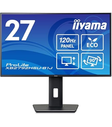 Amazon.co.jp: iiyama モニター ディスプレイ B2783QSU-B1 (27インチ 