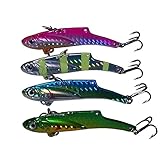 ルアーセット メタルバイブ 15g 4色 鹿島屋釣具店オリジナル 金属振動ルアー 青物 カンパチ イナダ ワラサ シーバス タチウオ シイラ