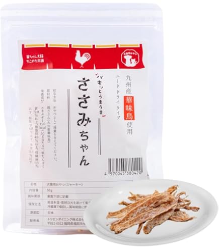 Amazon | アスク (Asuku) 犬用おやつ 国産 鶏ささみハード 300g