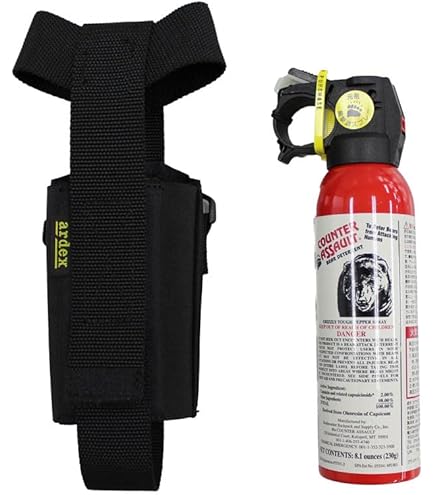 熊よけスプレー ベア アタック 専用ホルスタ 一付 B5457 熊撃退スプレー BEAR ATTACK ベアアタック | SABRE | サブレ