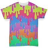 Twisted Envy Paint Dripsベビー幼児用面白い手織り印刷ベビーTシャツ US サイズ: S カラー: ホワイト