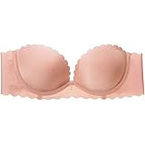 Amazon セシール ゼックスブラ ワイヤー入り ずれにくい ストラップレス オフショルダー フロントホック 345 レディース ブラジャー 通販