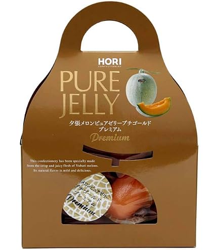 Amazon.co.jp: ホリ 夕張メロンピュアゼリー プチゴールド プチ