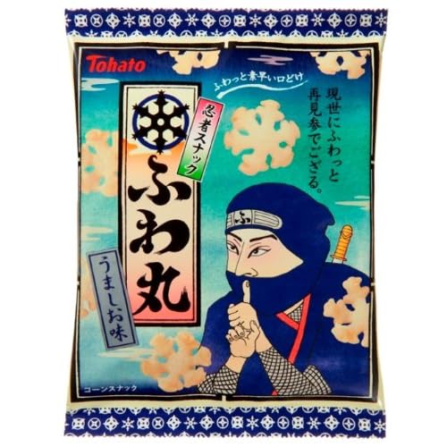東ハト 忍者スナック ふわ丸 うましお味