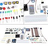 セキュリティシステム　DIY センサーモジュール キット　スターターキット　シミュレータ 常用電子素子キット　実験/開発用電子部品/学生実験に最適　for Arduino/raspberry