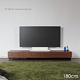 RY 幅180cm テレビ台 テレビボード BR ウォールナット 国産 日本製 木製 TVボード 北欧 家具 テイスト ローボード リビングボード テレビ台のみ カラー ブラウン 収納付きテレビ台 国産テレビ台 完成品テレビボード