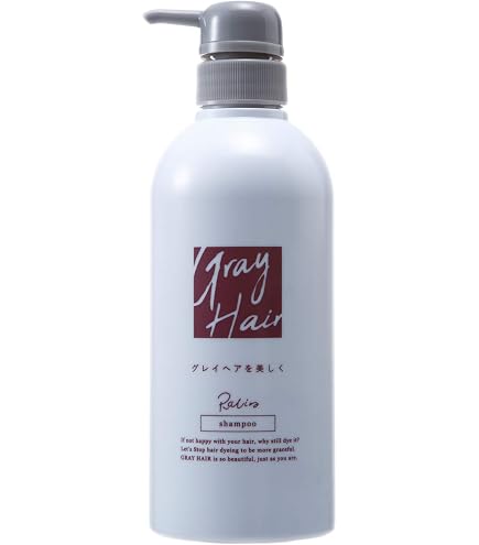 Amazon | ラシーネ グレイヘアシャンプー 500ml グレイヘア 白髪