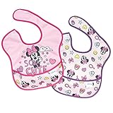 Bumkins(バンキンス) 　ディズニー　ベビー　スーパービブ（防水ビブ） 6~24ヶ月 2枚組 SO CUTE [並行輸入品]