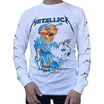 Amazon | [GOLDEN ROCK T] Metallica メタリカ 長袖 ロングT