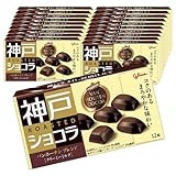 神戸ローストショコラ バンホーテンブレンド クリーミーミルク 53g (12粒入り)×20個 チョコレート 江崎グリコ chocolate vanhouten