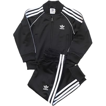 Amazon | [アディダス] キッズ スーパースター ジャージ セットアップ