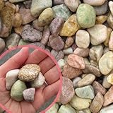 天然石 玉石砂利 ピーチピンク 3-4cm 30kg