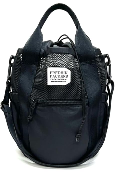 Amazon.co.jp: Fredrick Packers 210D Bloom Shoulder Bag, Black  