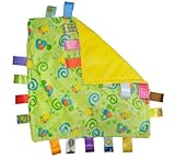 Taggies Little Taggies Blanket, Green Turtles by Taggies