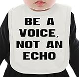Be a Voice ネクタイを有する有機ビブ Medium